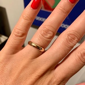 10k Yellow Gold Band Size 8